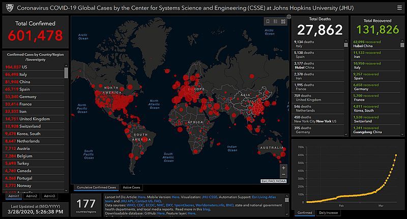 Coronavirus Live Map