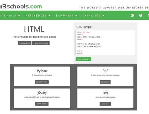 Learn Programming at w3schools